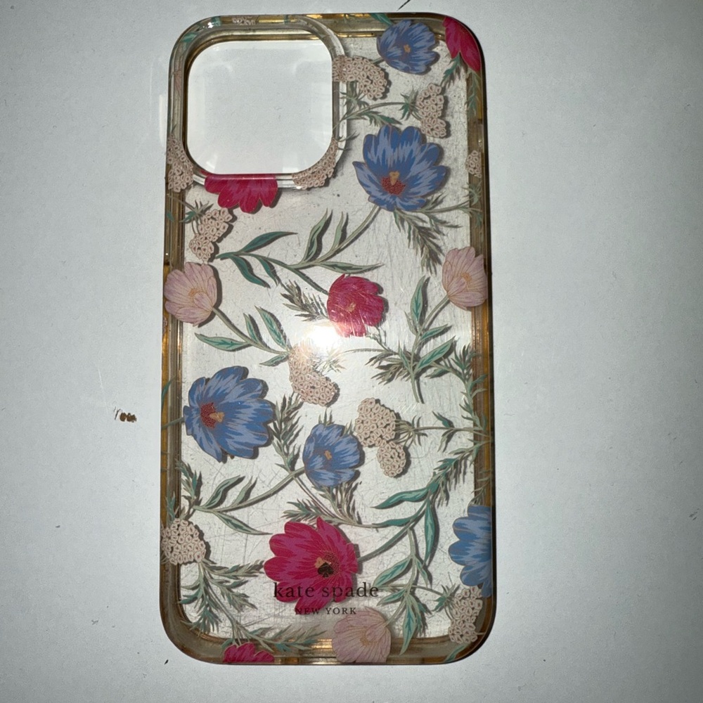 Kate Spade Floral iPhone 13 Pro Max Case